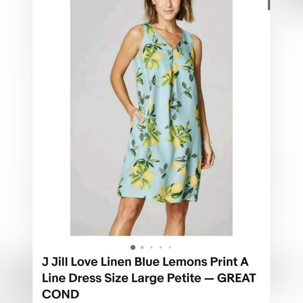 J Jill Linen Dress